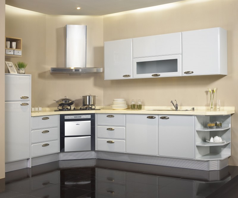 JISHENG high gloss acrylic kitchen cabinets -different design |db-kitchen