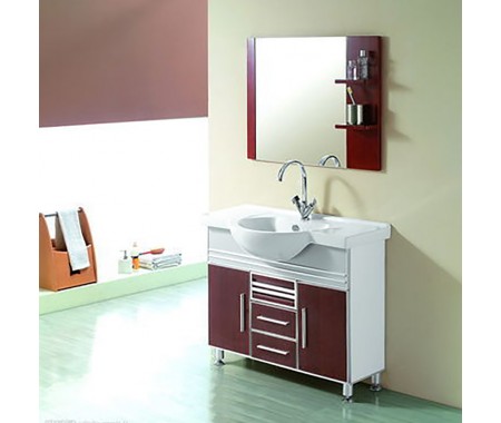 double/single under sink  bathroom vanities color combination