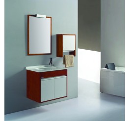 unique bathroom vanities_wood grain matches white acrylic E1 plywood panel
