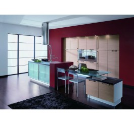 design cabinet colorful kitchen