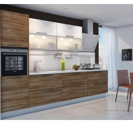 High gloss UV custom kitchen cabinet