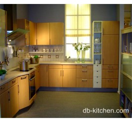 whole country style PVC kitchen cabinet set