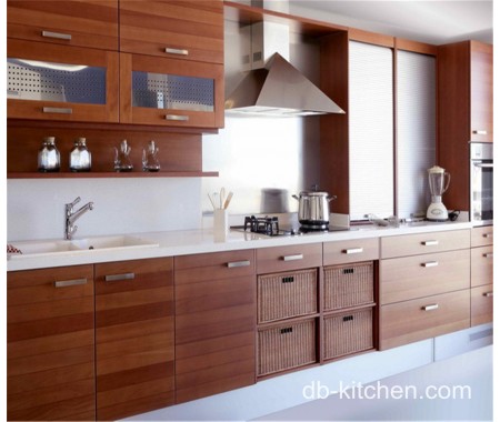 I shape melamine practical kitchen cabinet design