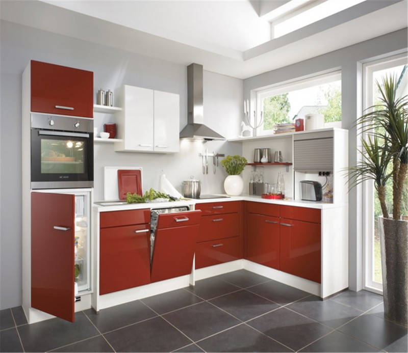 lacquer high gloss kitchen cabinet