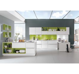 plywood high gloss white kitchen cabinet