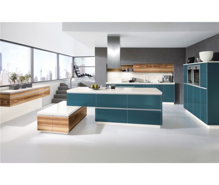 mdf high gloss kitchen cabinet design