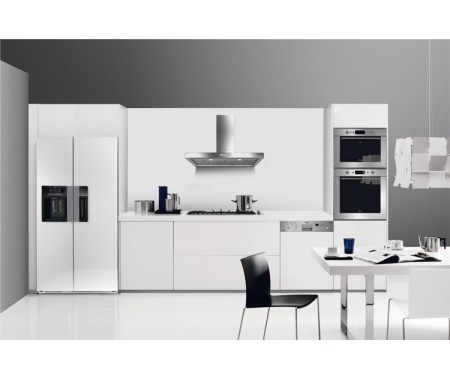PVC white kitchen cabinet design set