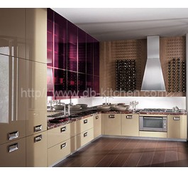 China High Gloss Acrylic Kitchen Cabinets