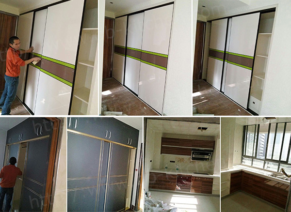 high gloss kitchen cabinets and wardrobe cabinets manufacturer