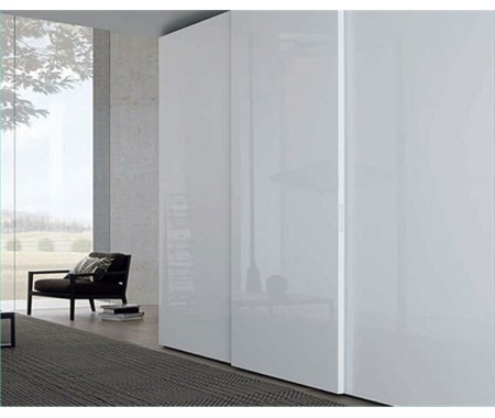 High gloss wardrobe with modern design