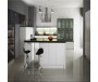 high quality new design high gloss white kitchen cabinet