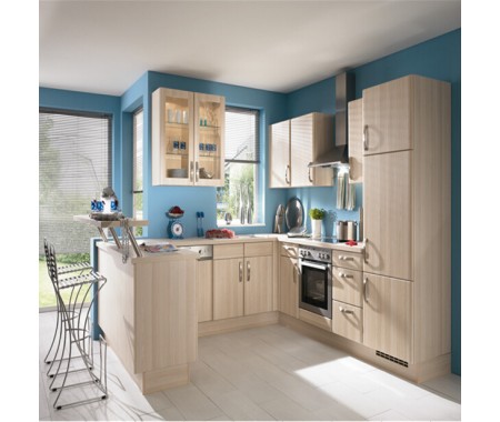 Prefab melamine kitchen cabinet