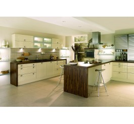 high gloss wooden kitchen cabinet