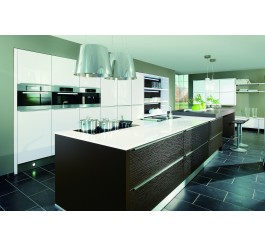 popular UV high gloss kitchen cabinet design