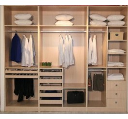 solid wood wardrobe in closet world