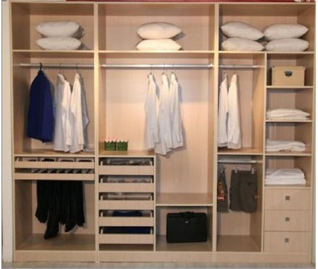 solid wood wardrobe in closet world