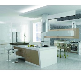 white gloss kitchen cabinet doors color combination