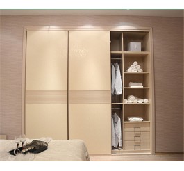 bedroom wardrobe closet with sliding mirror doors/house wardrobe