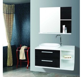 modern bathroom vanities white and black combination