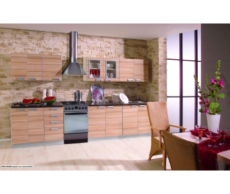 designer kitchen one-piece design