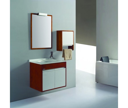 unique bathroom vanities_wood grain matches white acrylic E1 plywood panel