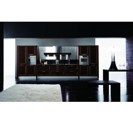 kitchen cabinets modern design puce color