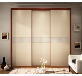 melamined mdf wardrobe designs with wardrobe sliding door