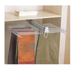 wardrobe accessories pants double rack