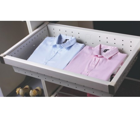 closet organization system soft closing basket