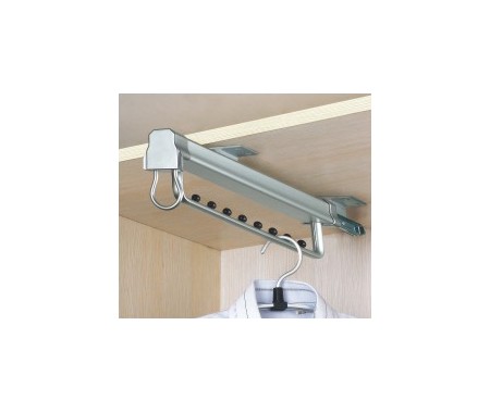 clothes hanger rail closet organization