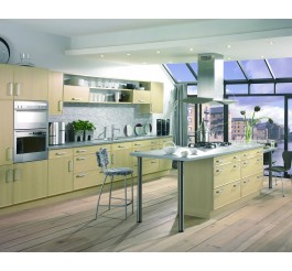 kitchen modern design light yellow