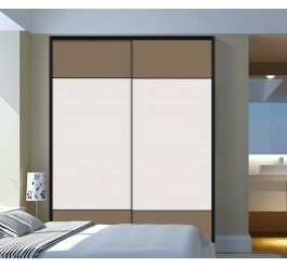CARB P2 sliding door design for simple wardrobe,built in wardrobes