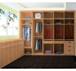 wood grain matt finish wardrobe designs for bedroom
