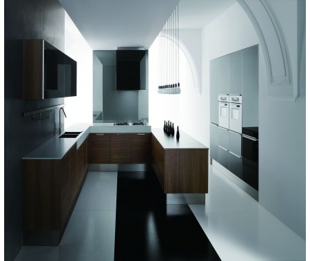 kitchen designs gallery black gloss