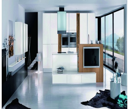 pictures of kitchen designs white gloss