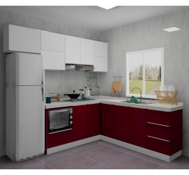 design your kitchen cabinets white gloss