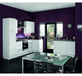 latest kitchen cabinet design white color