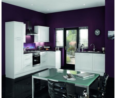 latest kitchen cabinet design white color