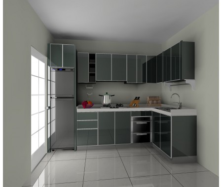 remodeling kitchens black gloss