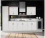 PVC molded kitchen cabinet