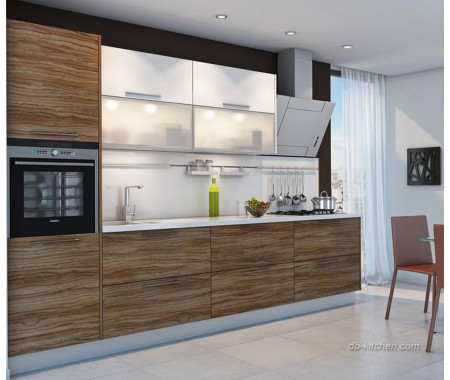 High gloss UV custom kitchen cabinet