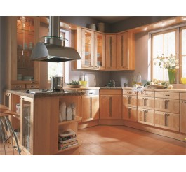Custom kitchen solid wood cabinet design classic kitchen