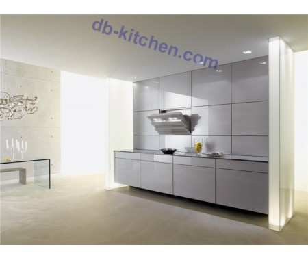 High gloss UV mirror surface kitchen cabinet design modern style kitchen cabinet