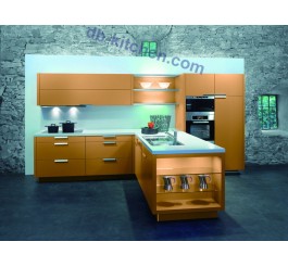 Custom high gloss UV modern kitchen cabinet color combinations