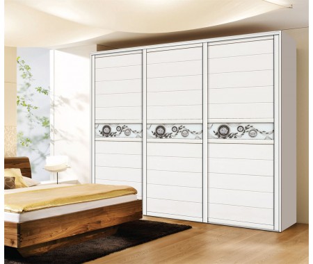 modern matt finish melamine plywood wardrobe design