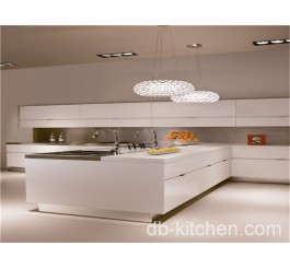 High gloss MDF acrylic kitchen cabinet European style design