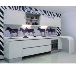 high gloss white lacquer custom China kitchen cabinet