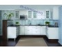 high gloss white lacquer kitchen cabinet