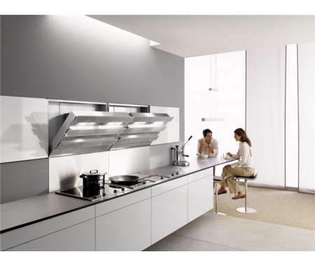 high gloss white modular kitchen cabinet design