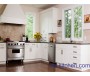 European white PVC kitchen cabinet